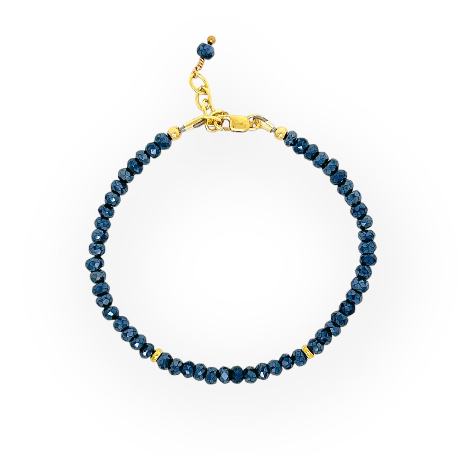 Faceted Pyrite Bracelet