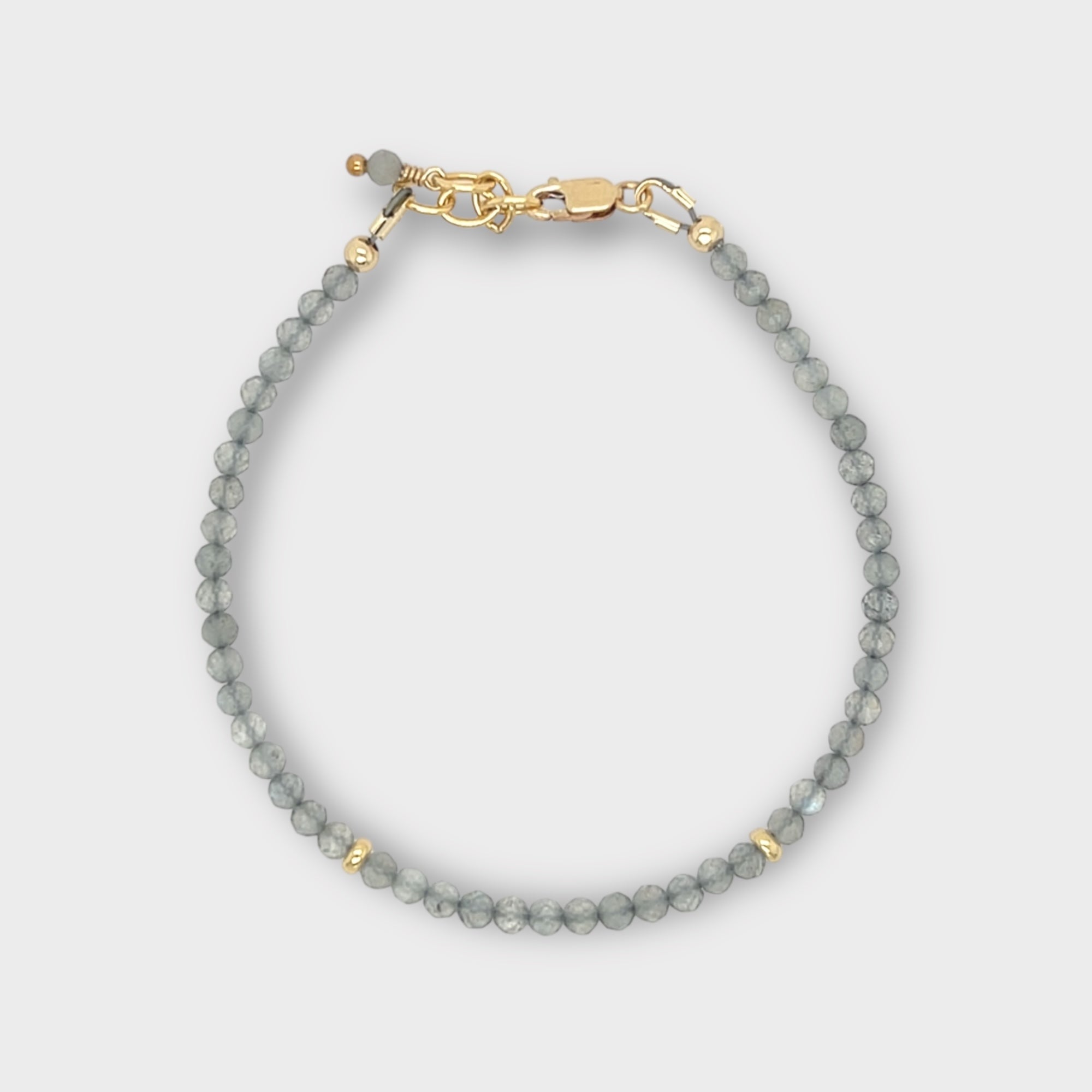 Faceted Labradorite Bracelet