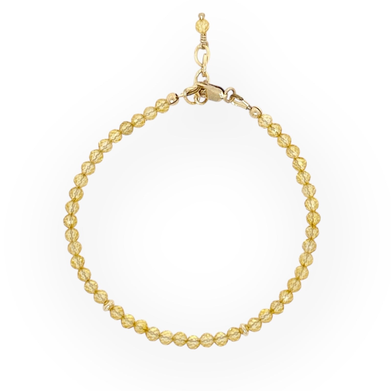 Faceted Citrine Bracelet