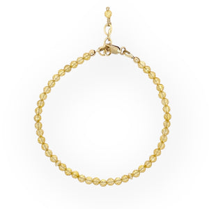 Faceted Citrine Bracelet