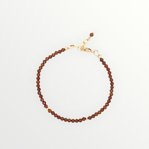 Faceted Garnet Bracelet