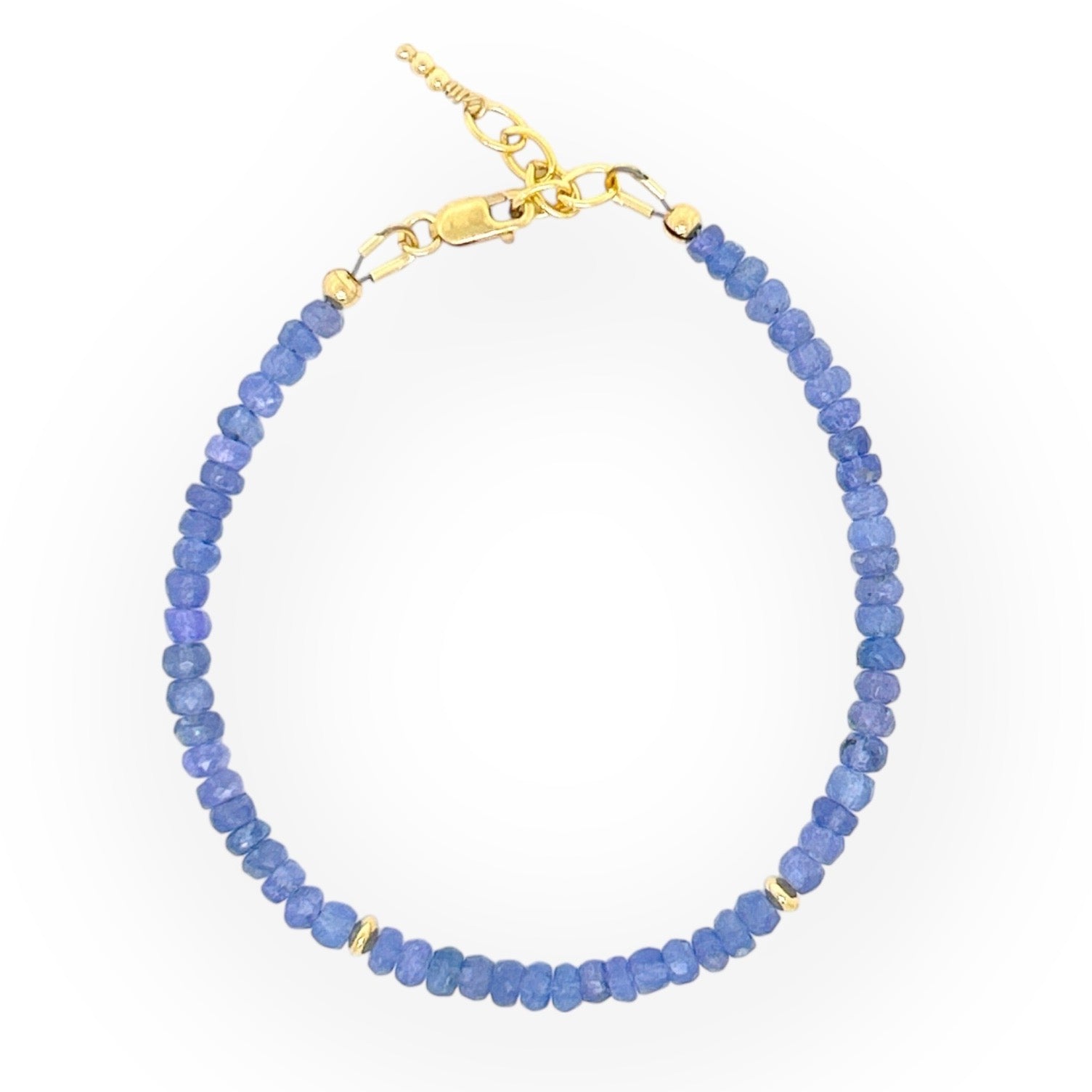 Faceted Tanzanite Bracelet