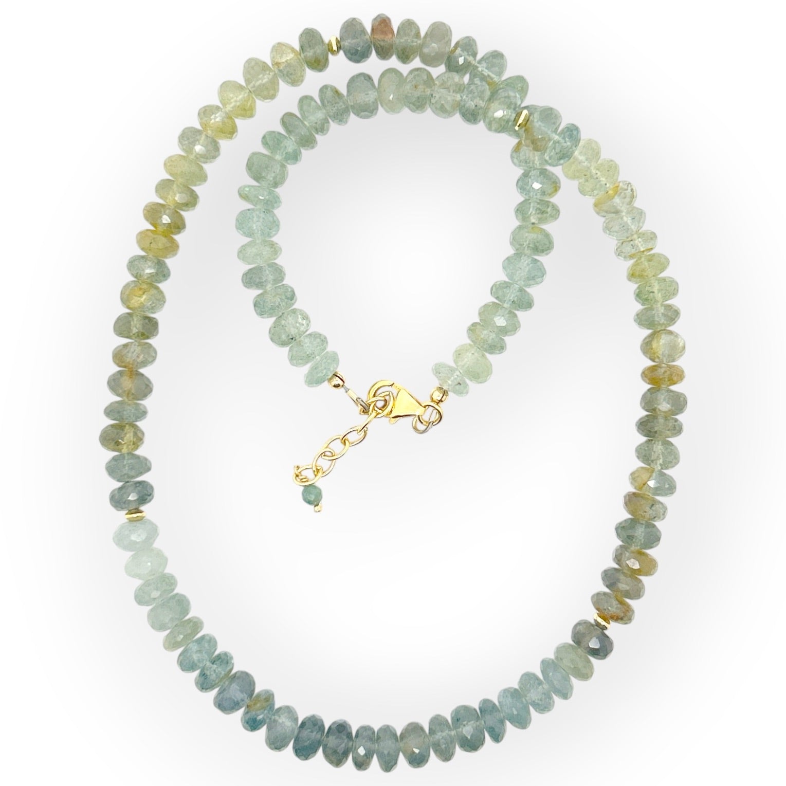 Faceted Mixed Beryl Necklace