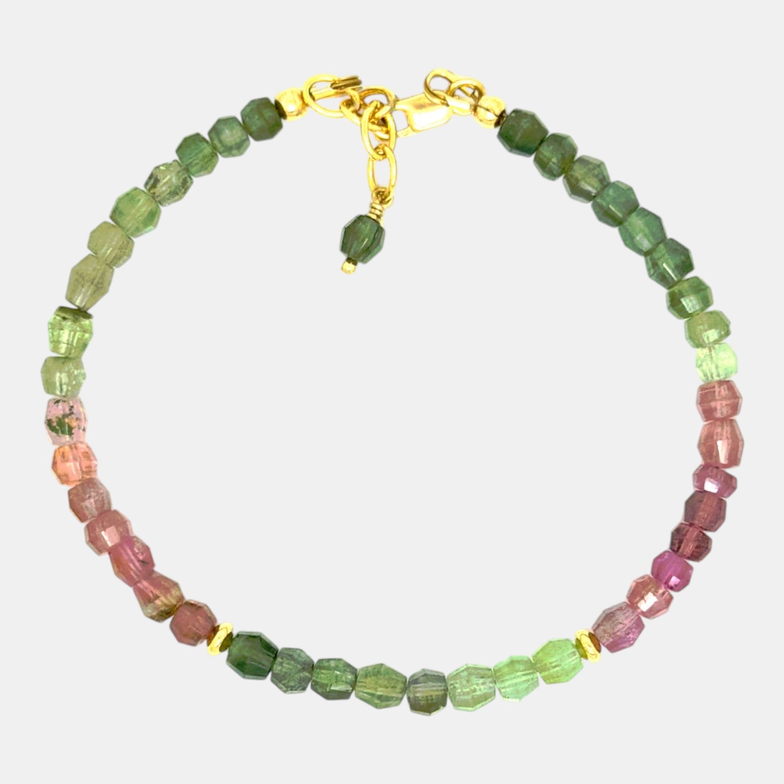 Multi-Color Tourmaline Bracelet