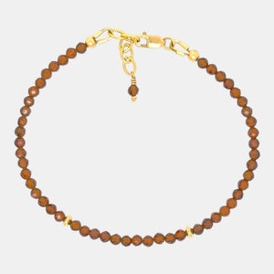 Hessonite Garnet Bracelet
